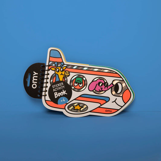 Vroom Sticker Book by OMY