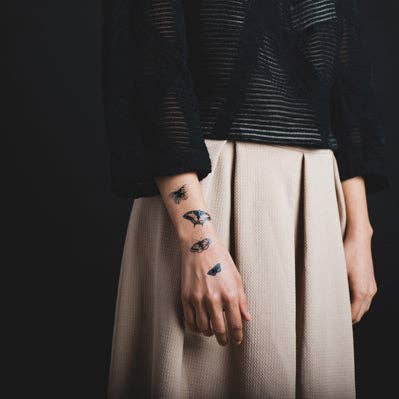Butterflies Temporary Tattoo Pair - Tattly