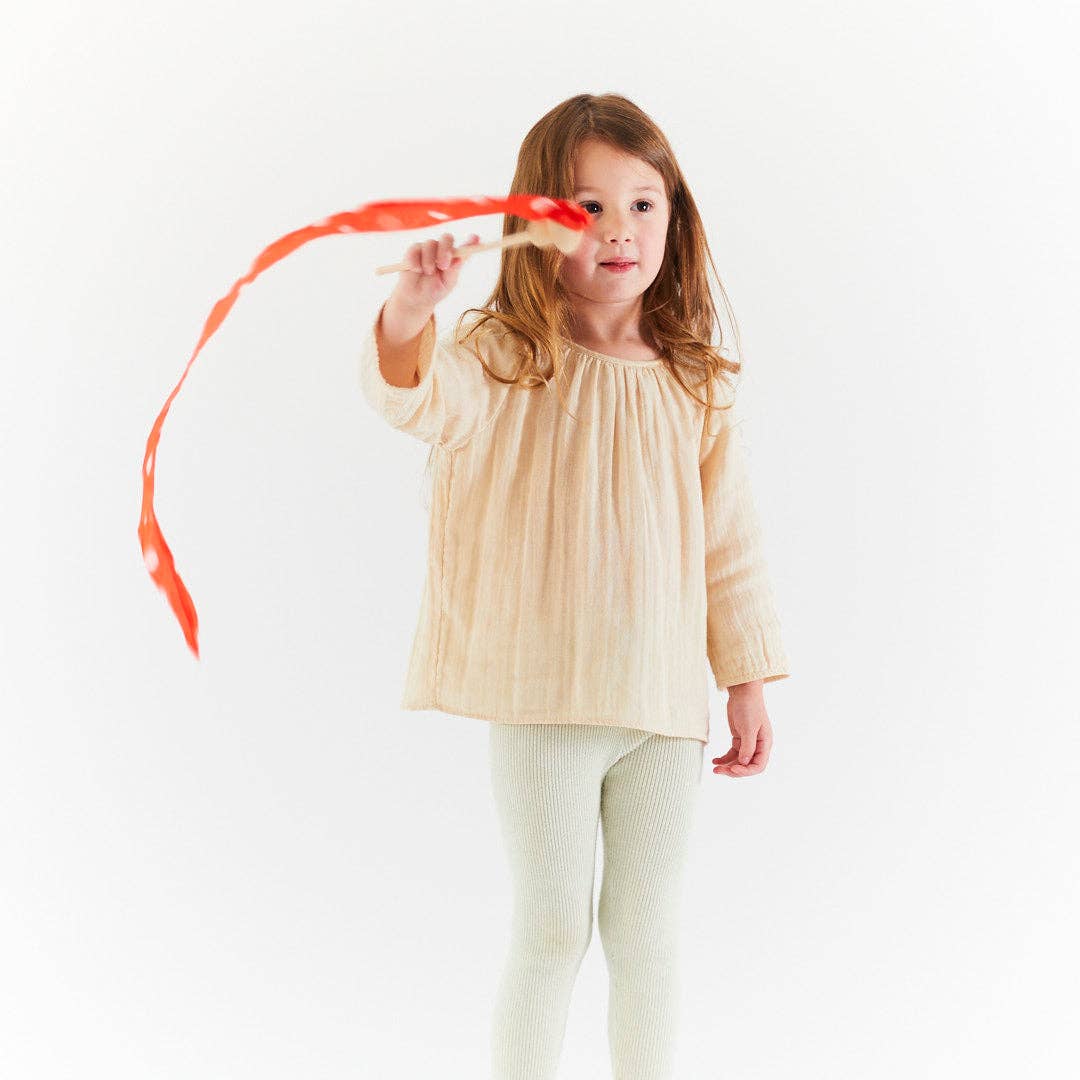 Mini Mushroom Streamer by Sarah's Silks