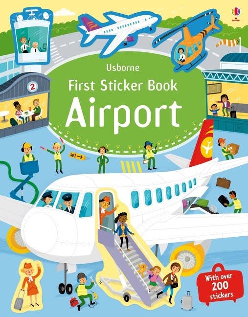 First Sticker Book: Airport by Usborne