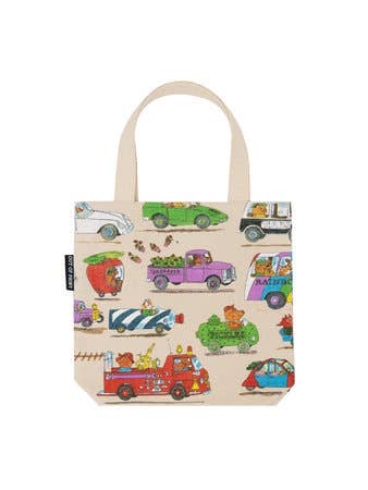 Richard Scarry: Cars and Trucks Mini Tote by Out of Print