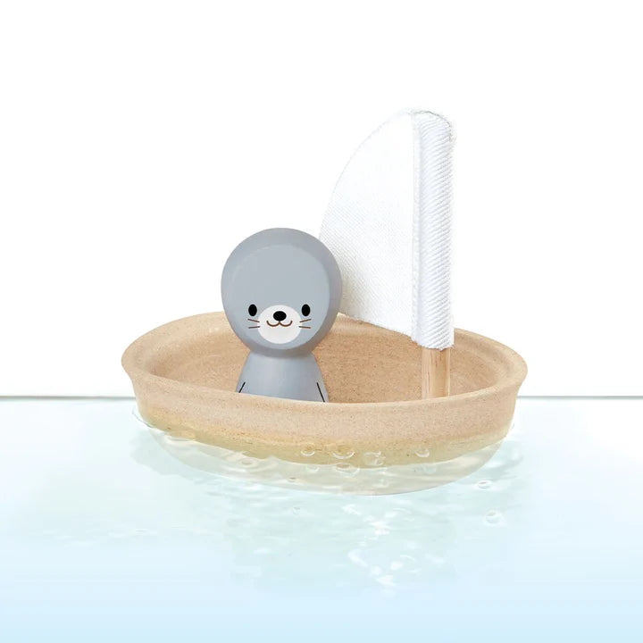 Seal in Sailing Boat by PlanToys