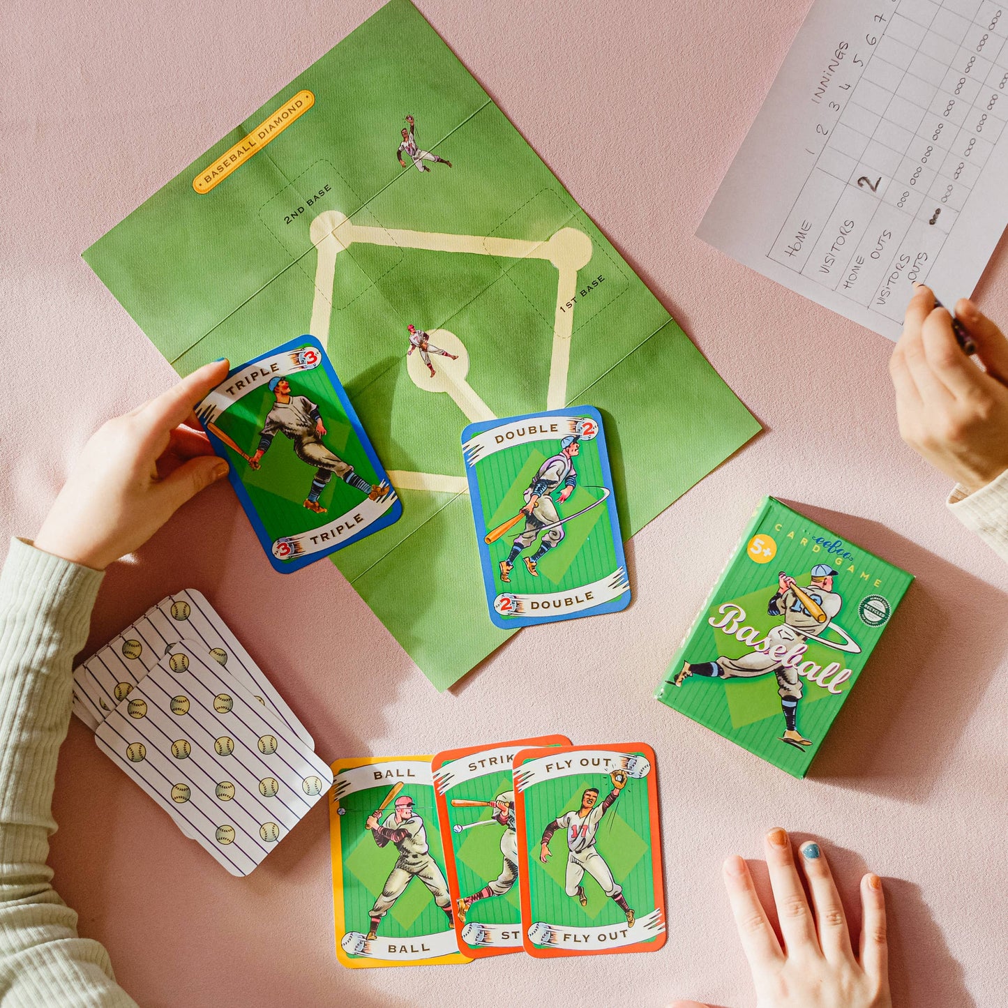 Baseball Card Game by eeBoo