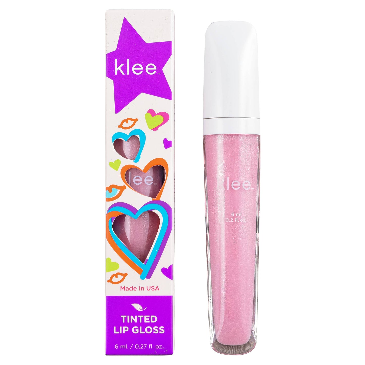 Natural Tinted Lip Gloss by Klee Naturals