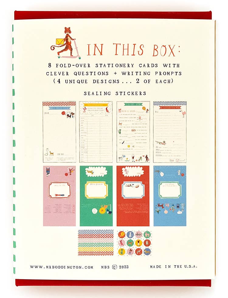 Animal Menagerie Stationery Kit by Mr. Boddington's Studio