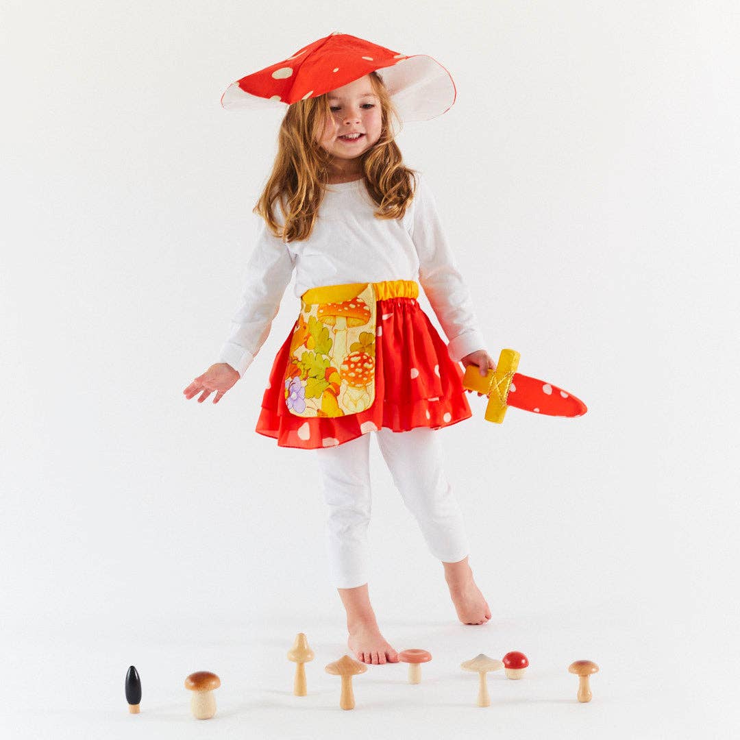 Mushroom Dagger by Sarah's Silks