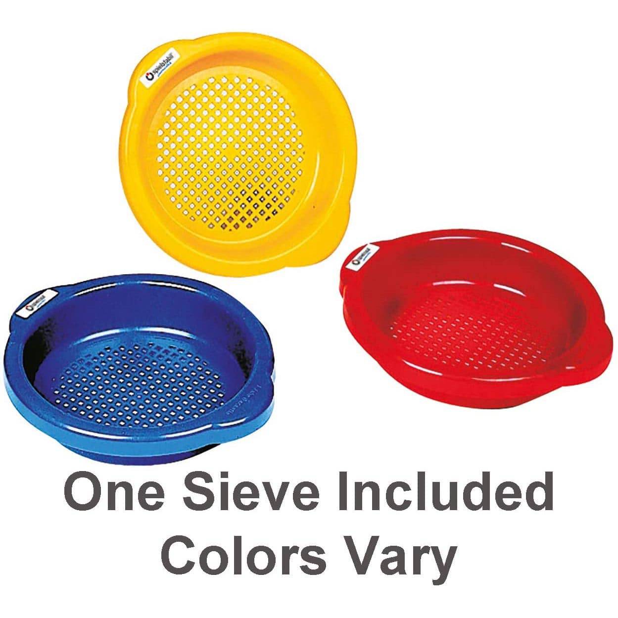 Small Sand Sieve – Durable Sandbox Sifter (Assorted Colors)
