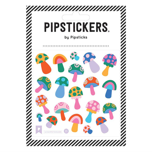 Fuzzy Mushrooms Pipstickers