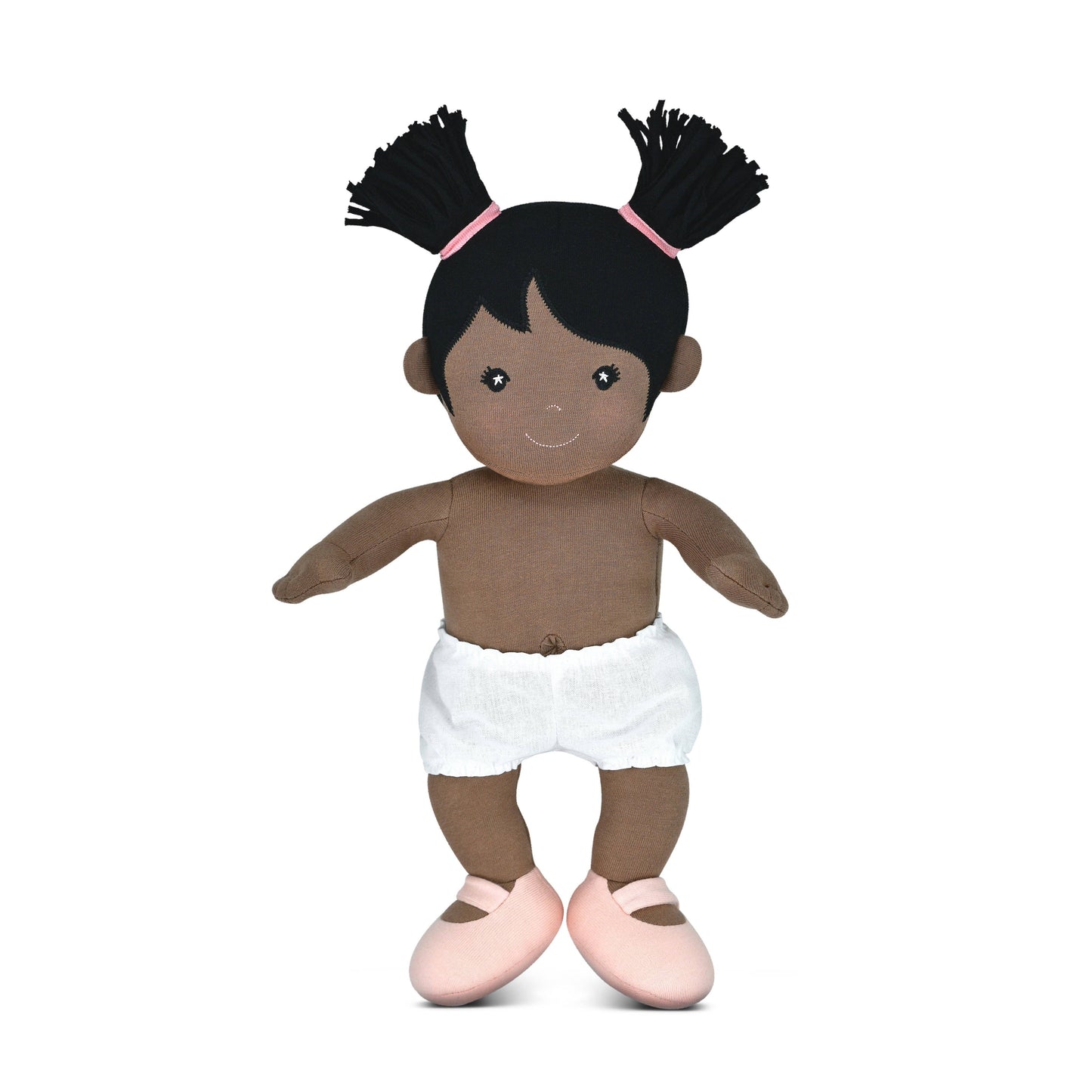 Apple Park Kids Doll- Mia in Pink