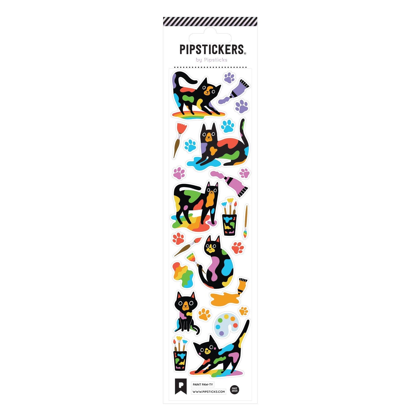 Paint Paw-ty Pipstickers