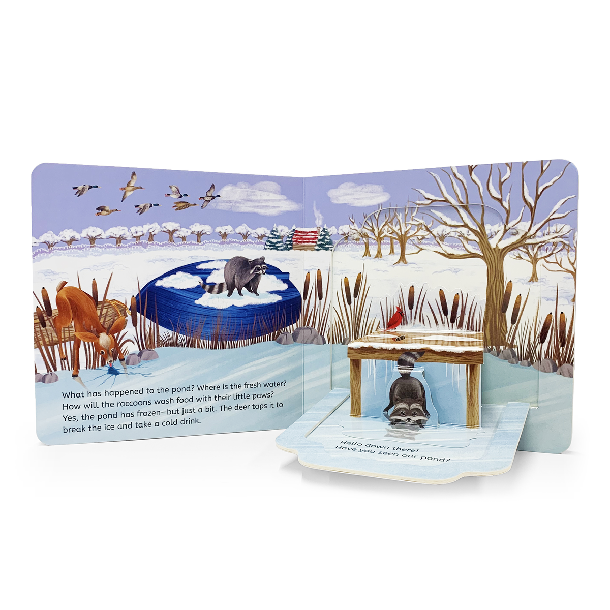 Winter in the Forest Lift-a-Flap Seasonal Board Book