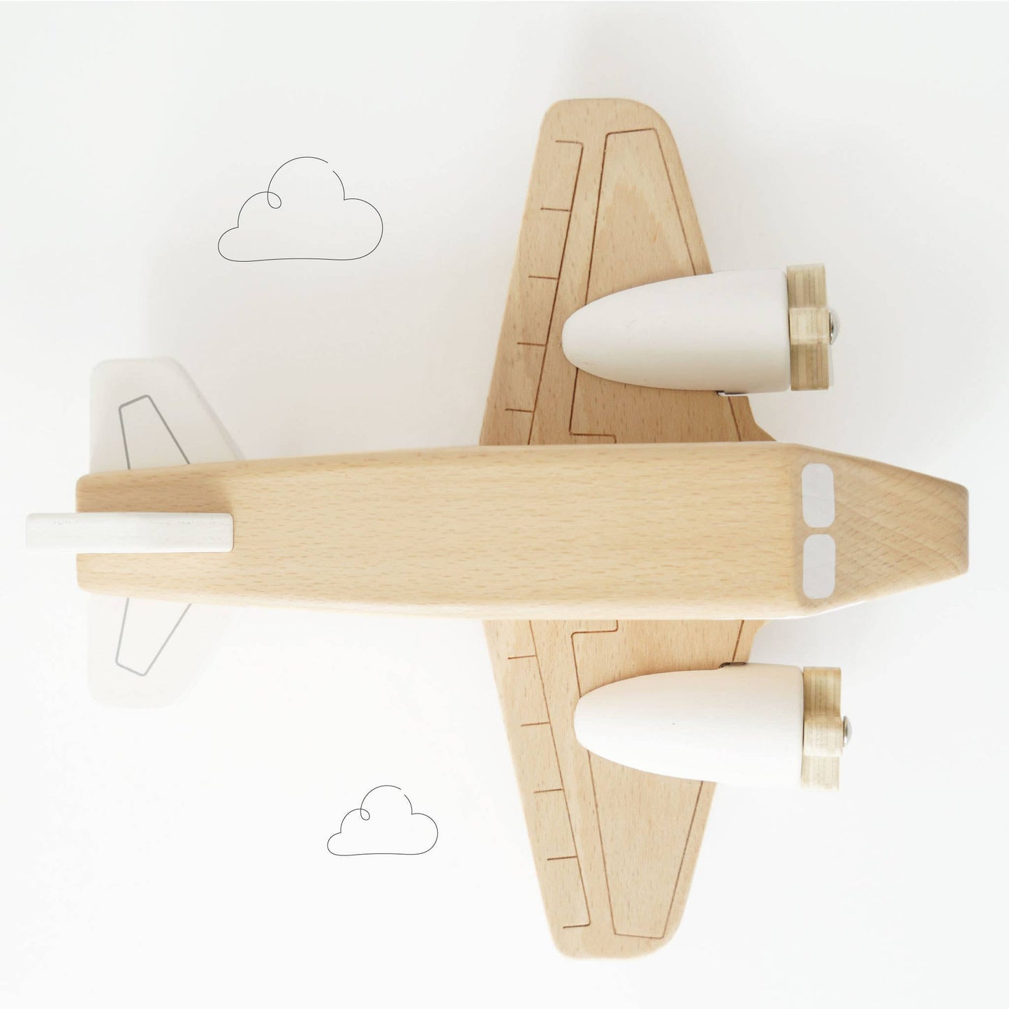 Wooden Toy Plane by Le Toy Van