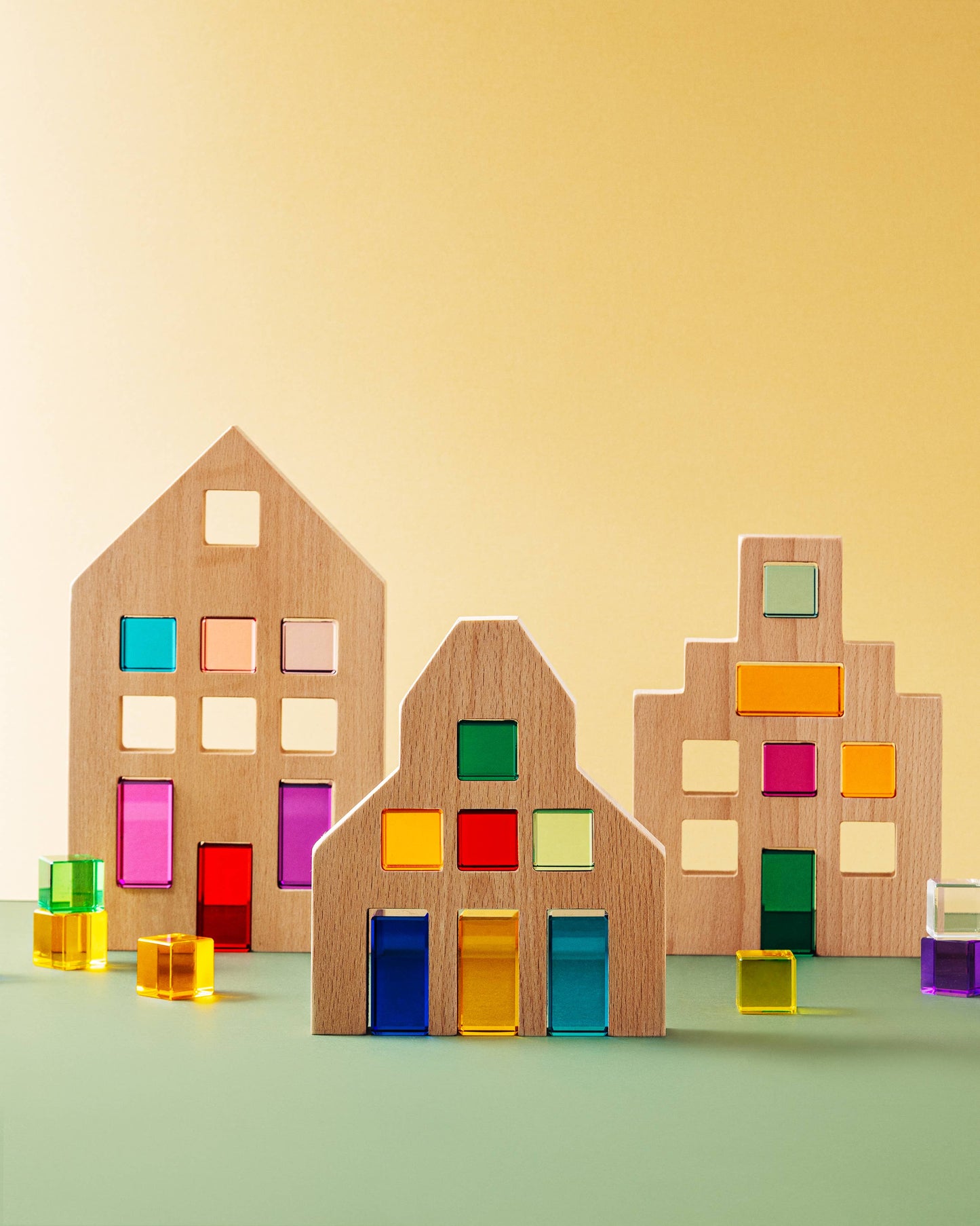 Riley City Blocks & Gems Set by Maison Rue