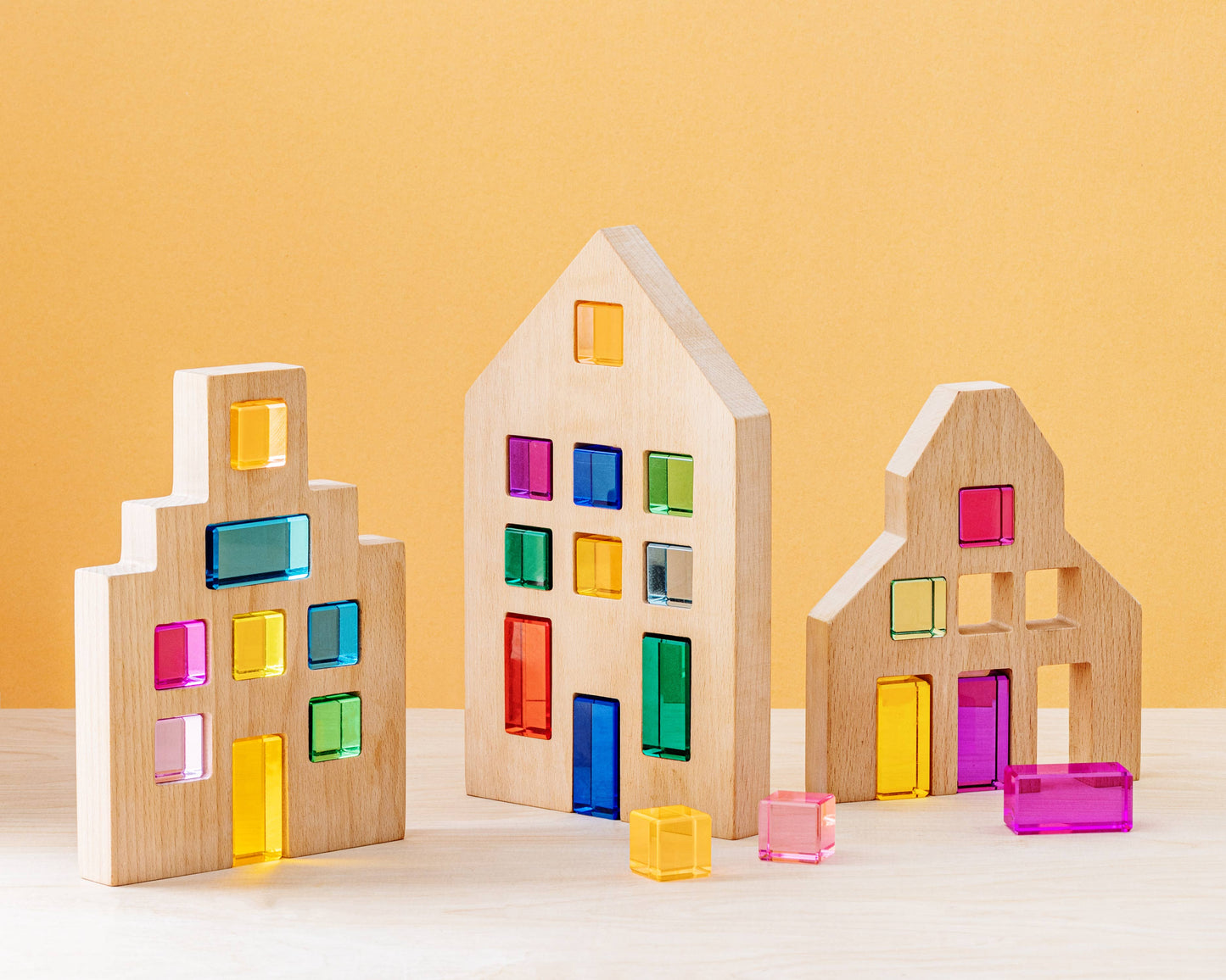 Riley City Blocks & Gems Set by Maison Rue