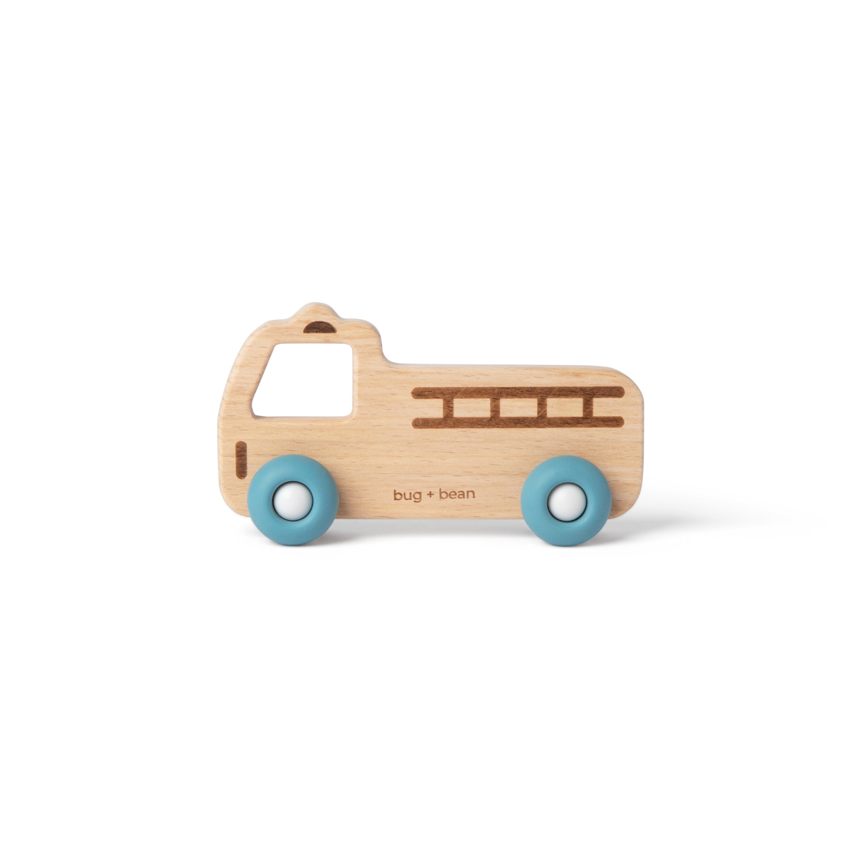 Wooden Toy Fire Engine | Wheelies Collection