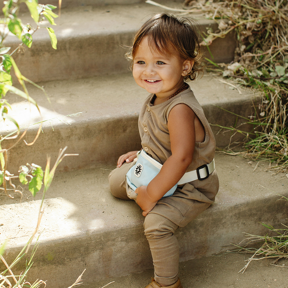 Lil Louie Sling in Baby Blue by Walker Family Goods