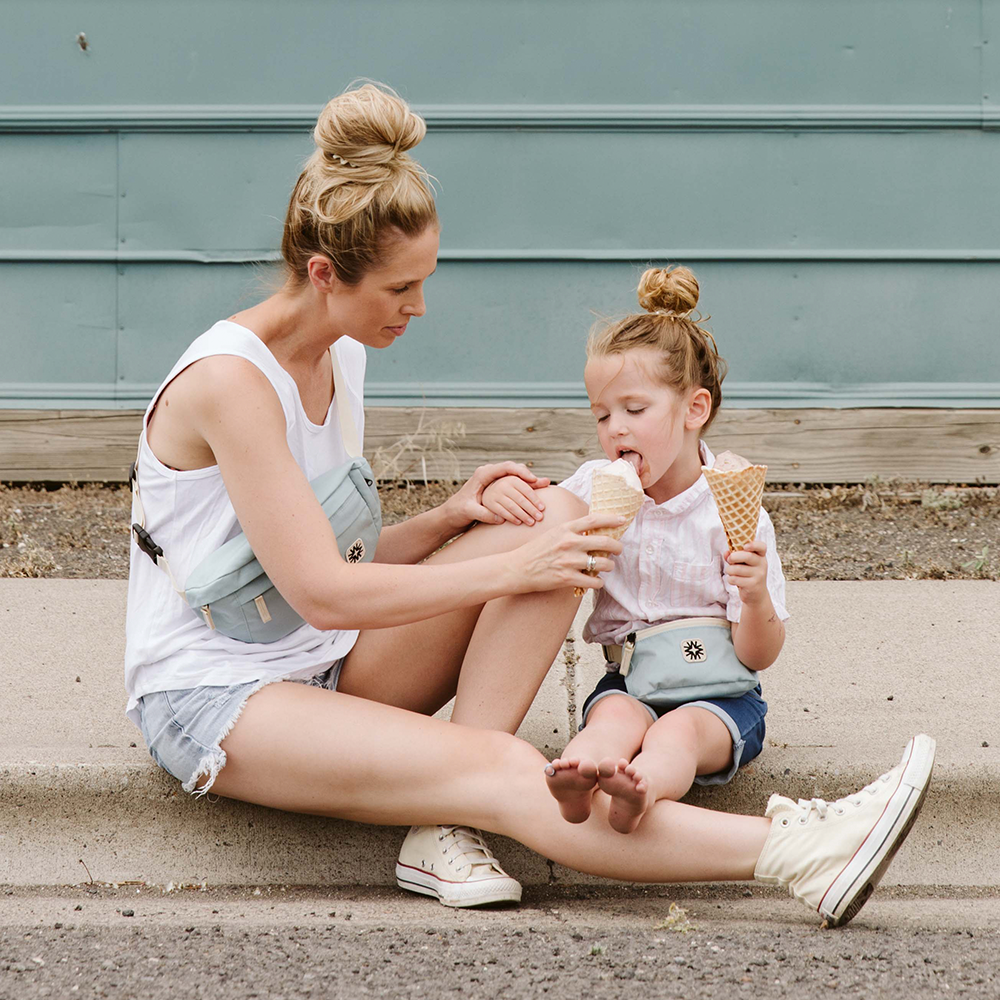 Lil Louie Sling in Baby Blue by Walker Family Goods