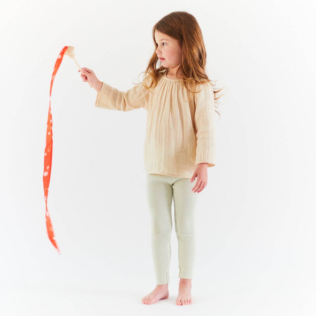 Mini Mushroom Streamer by Sarah's Silks