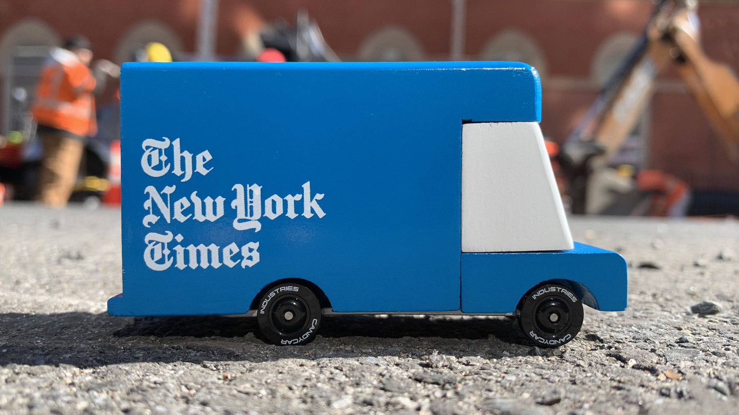 New York Times Van Candylab Car