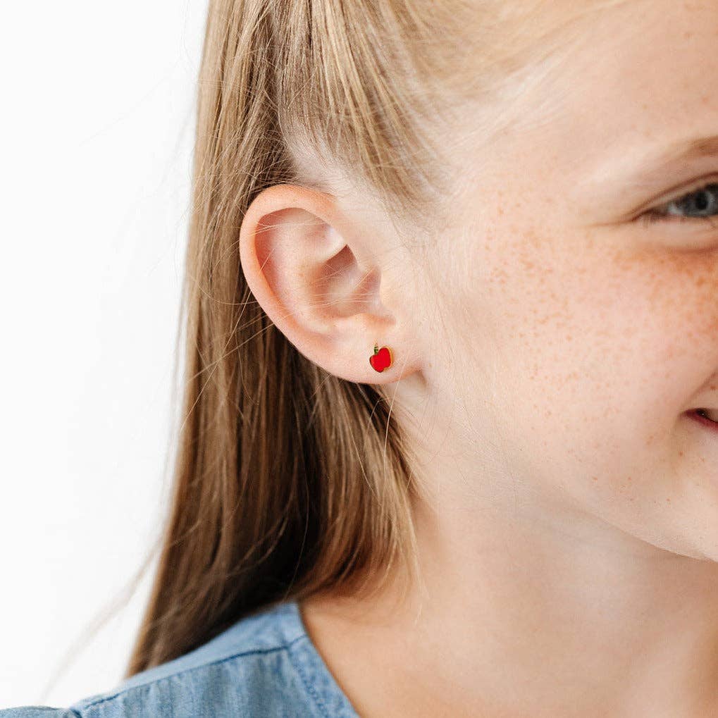 Apple Stud Earrings