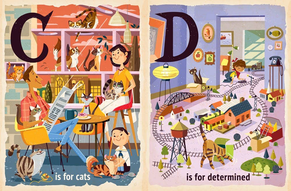 C Is for Cats Board Book