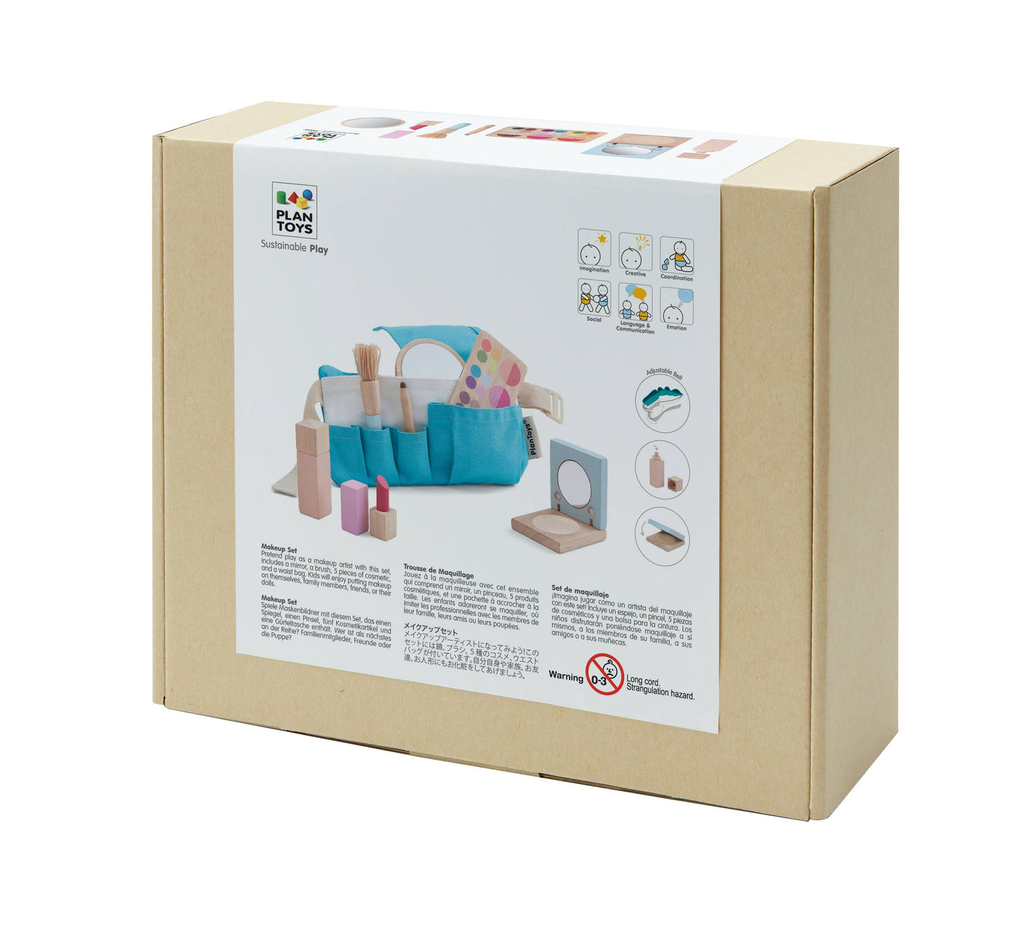Makeup Set for Pretend Play by PlanToys