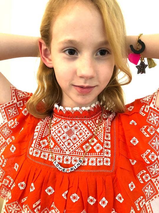 "Love Wins" Necklace by Gunner & Lux