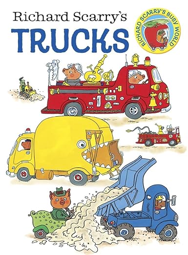 Richard Scarry's Trucks Board Book