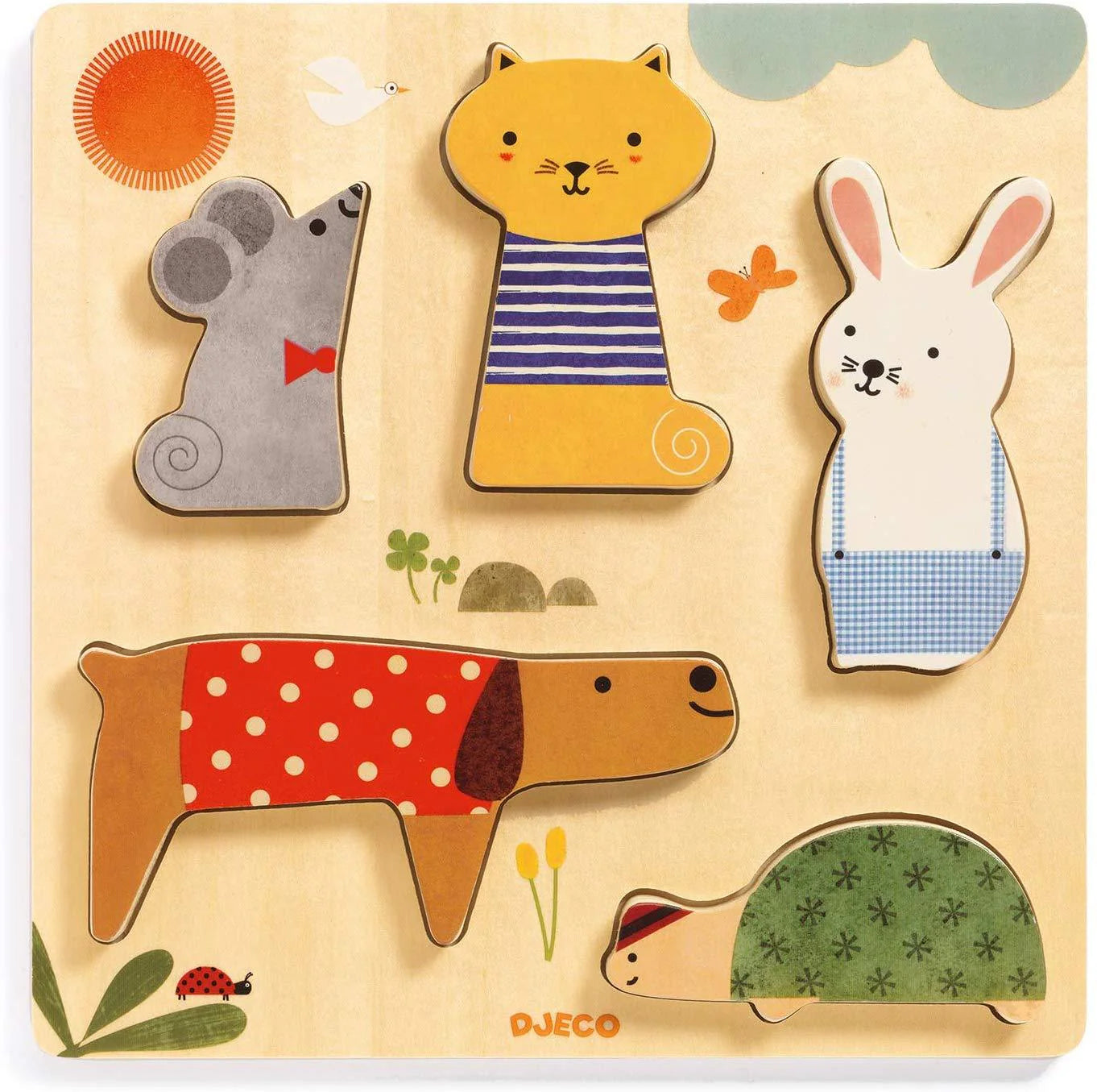 Woodypets Chunky Wooden Puzzle