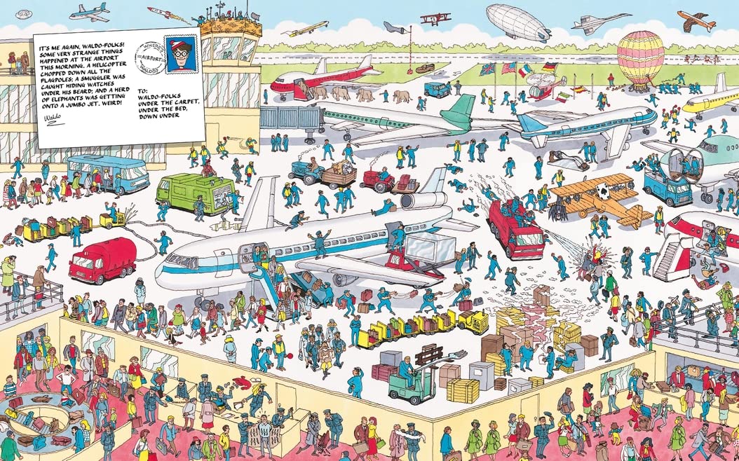 Where's Waldo? Paperback Book