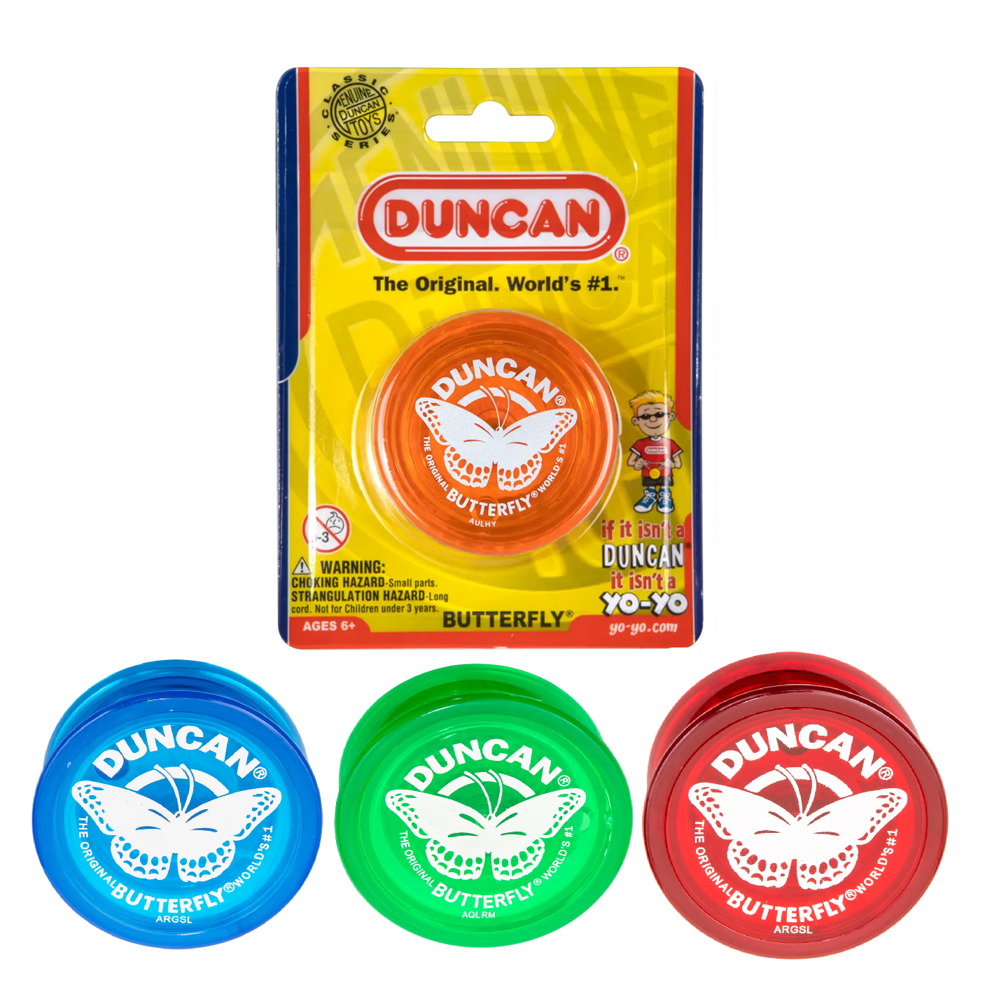 Duncan Butterfly Yo-Yo (Asstd)