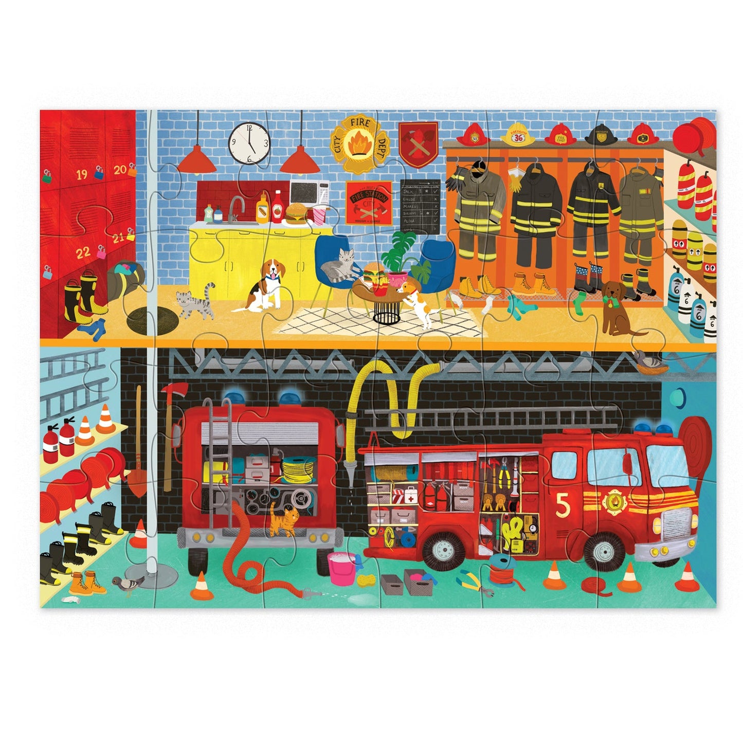 Fire Station 24pc Puzzle