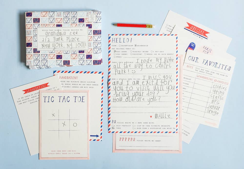 Grandparent + Grandchild Pen Pal Kit by Mr. Boddington's Studio