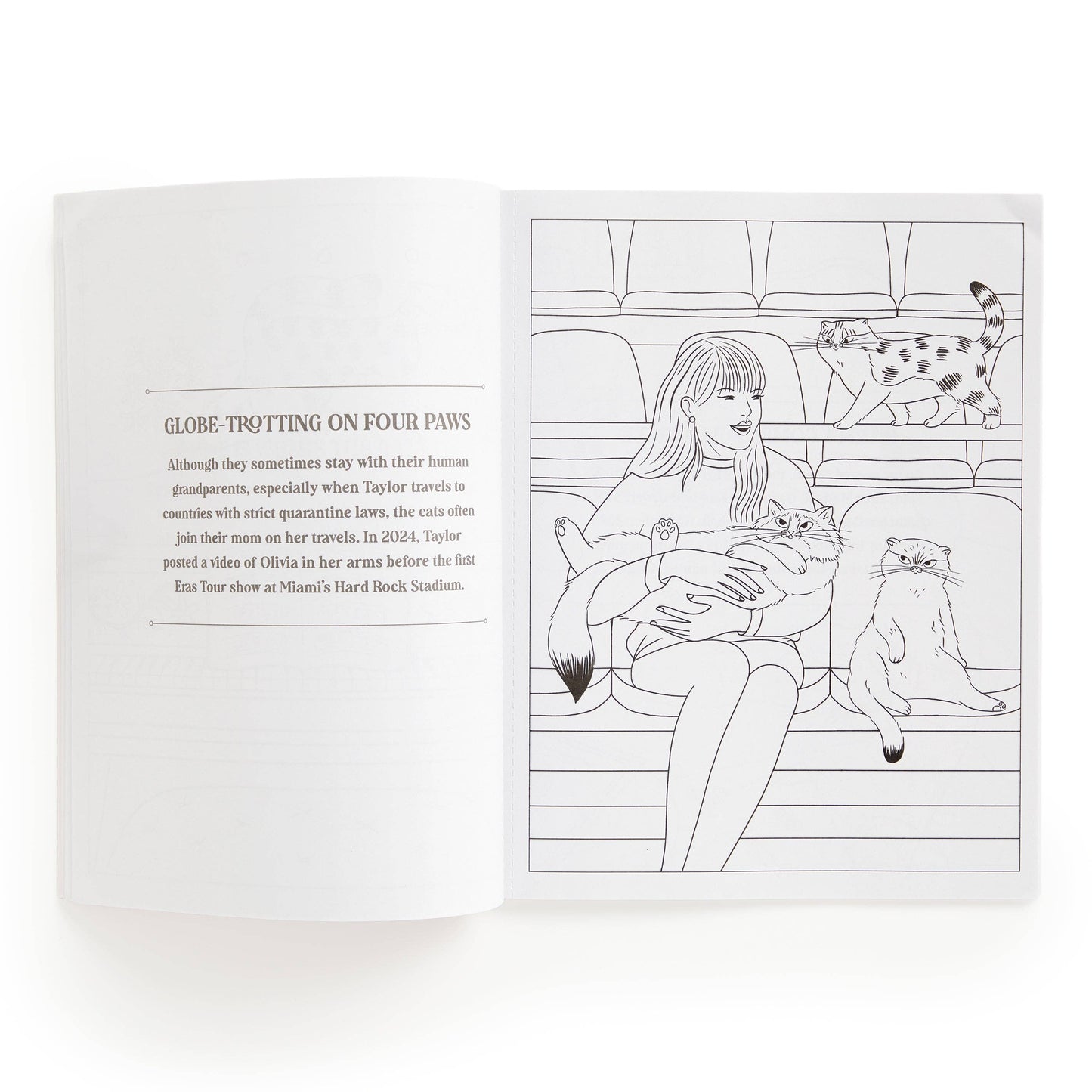 Karma is Three Cats Taylor Swift Coloring Book