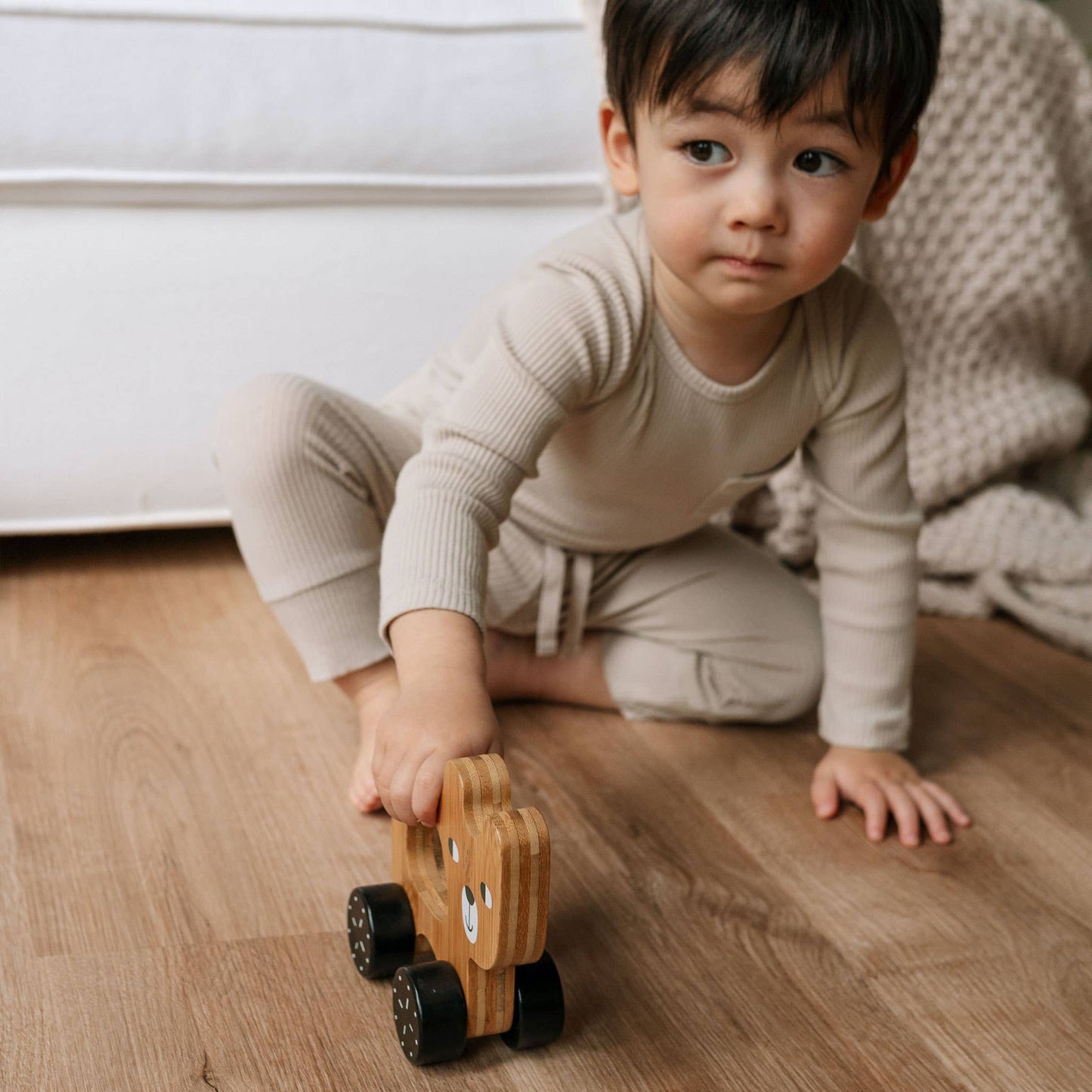Push Toy - Bear by Wee Gallery