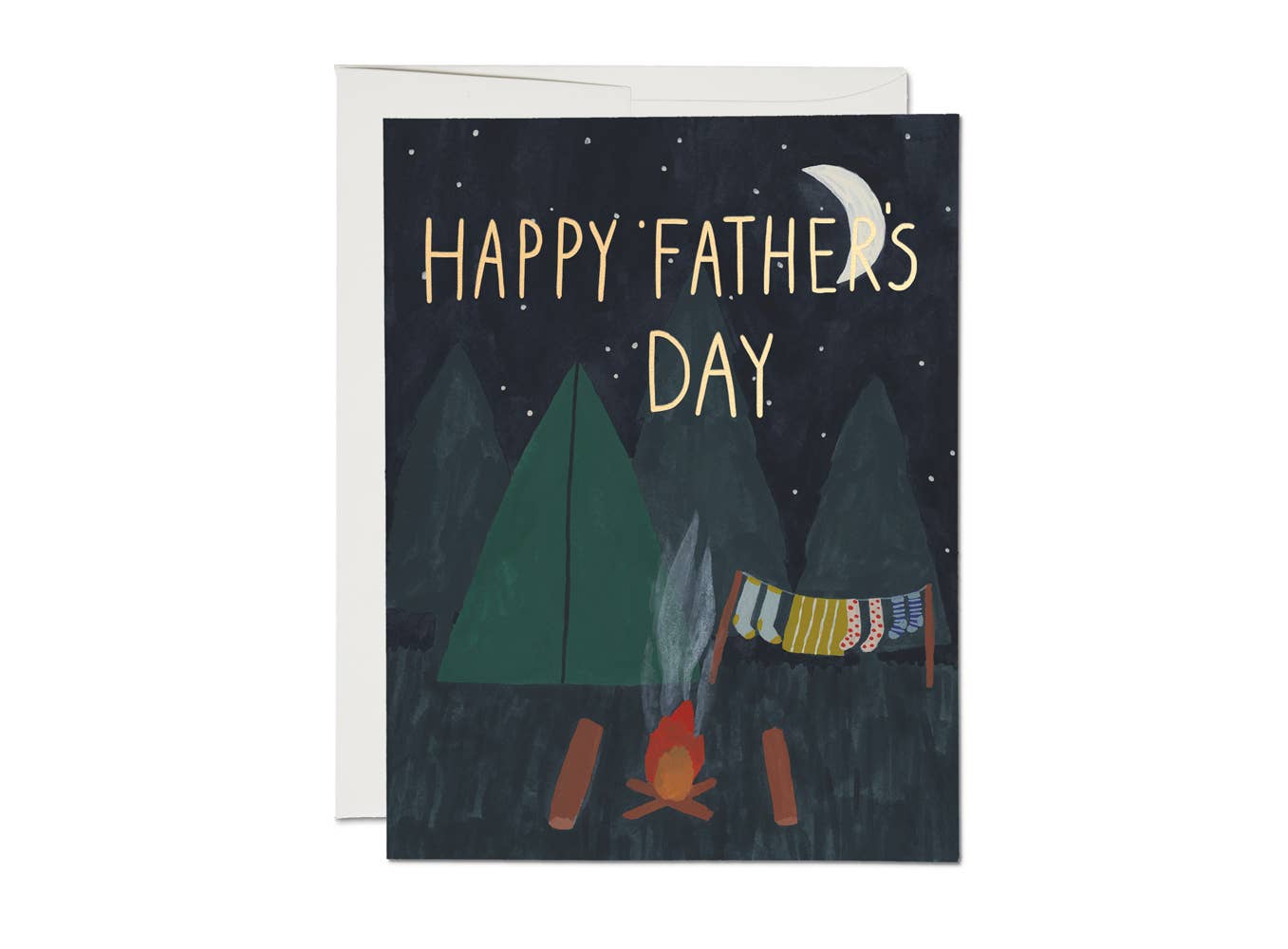 Camping Dad Father's Day Greeting Card