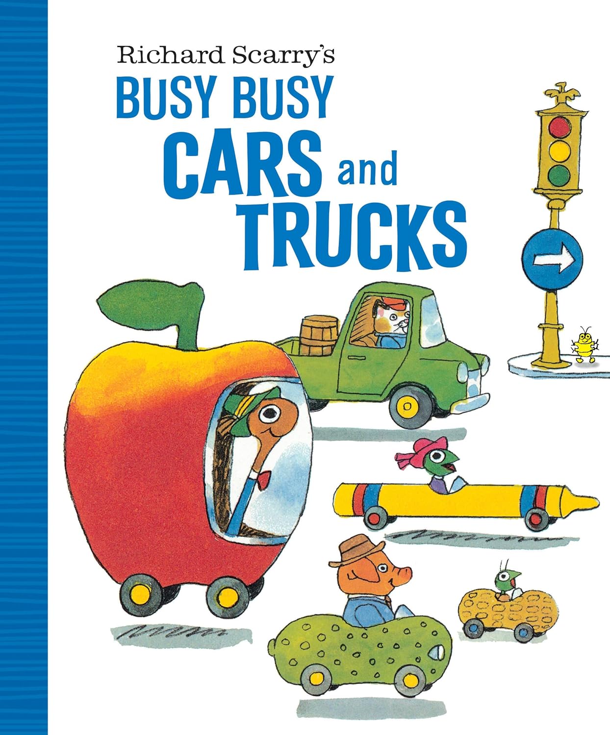 Richard Scarry's Busy Busy Cars and Trucks Board Book