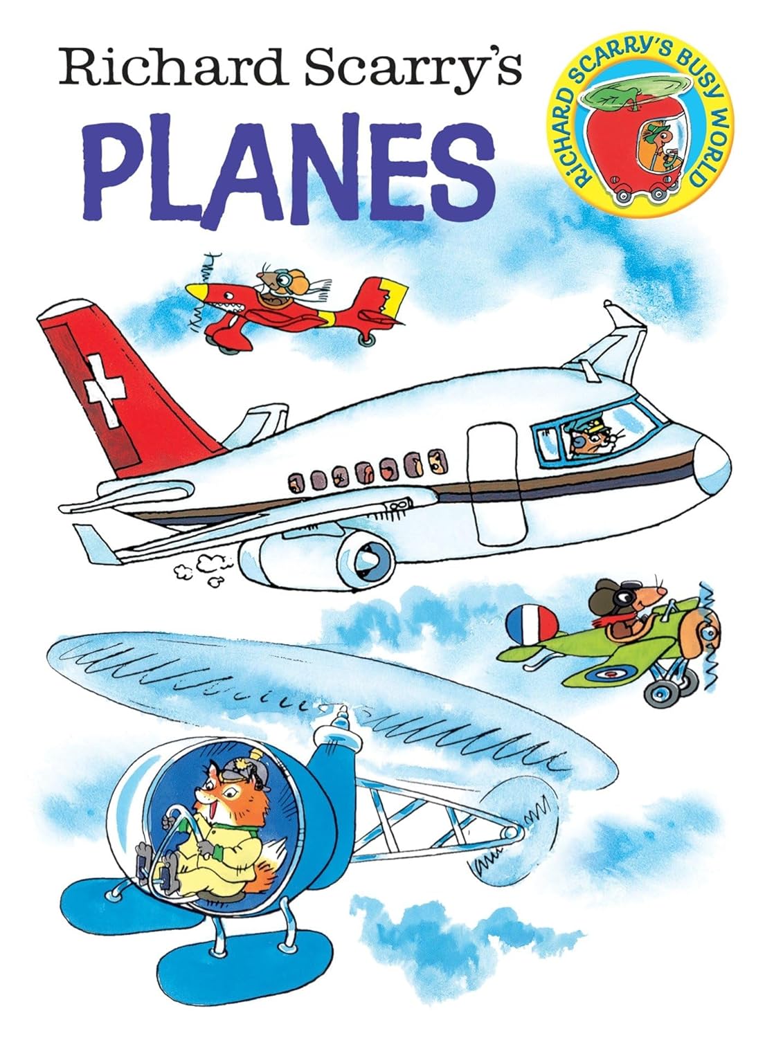 Richard Scarry's Planes Mini Board Book