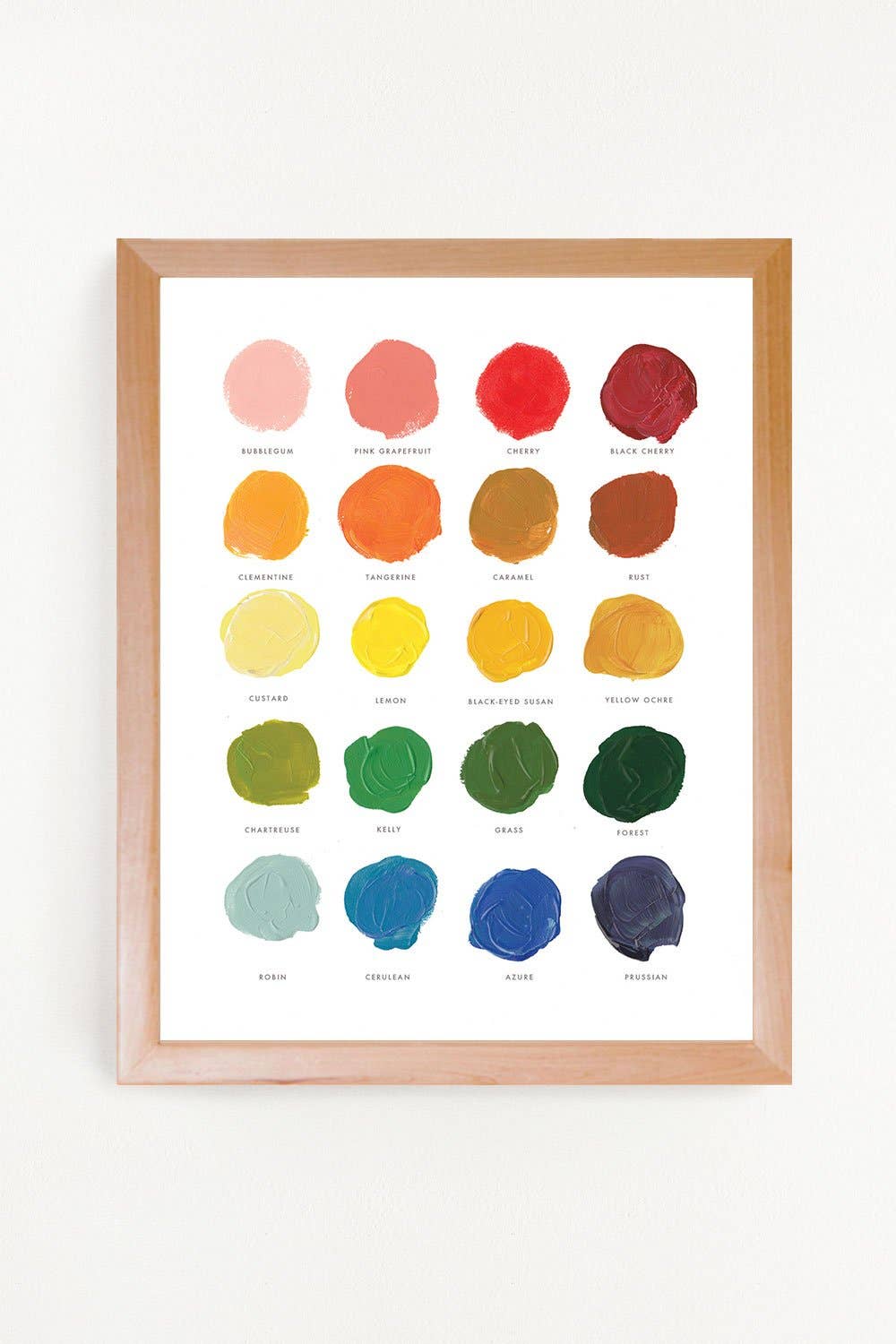 Color Mixing Art Print