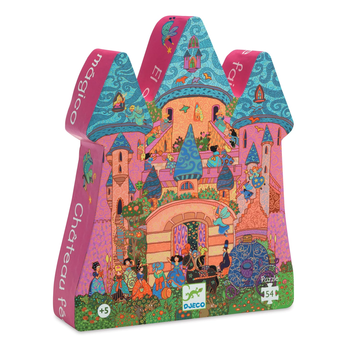 Silhouette The Fairy Castle - 54 Piece Puzzle