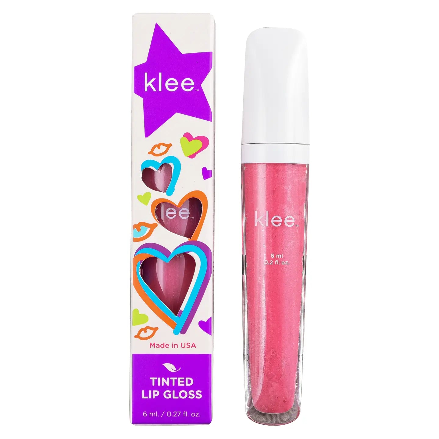 Natural Tinted Lip Gloss by Klee Naturals