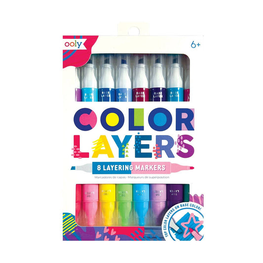 Color Layers Double-Ended Layering Markers by OOLY