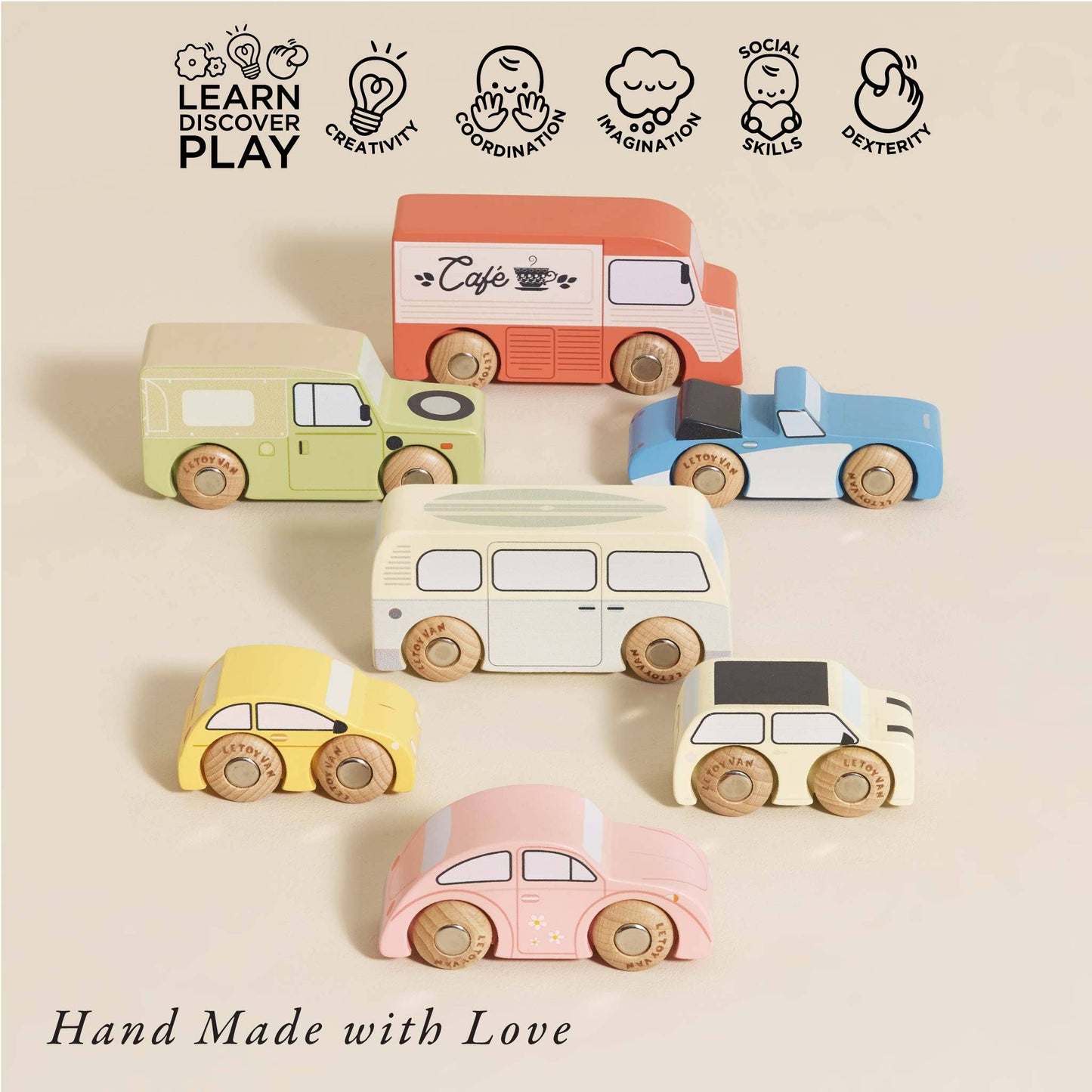 Vintage Toy Cars by Le Toy Van