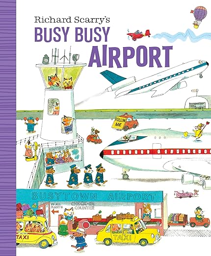 Richard Scarry's Busy Busy Airport Board Book