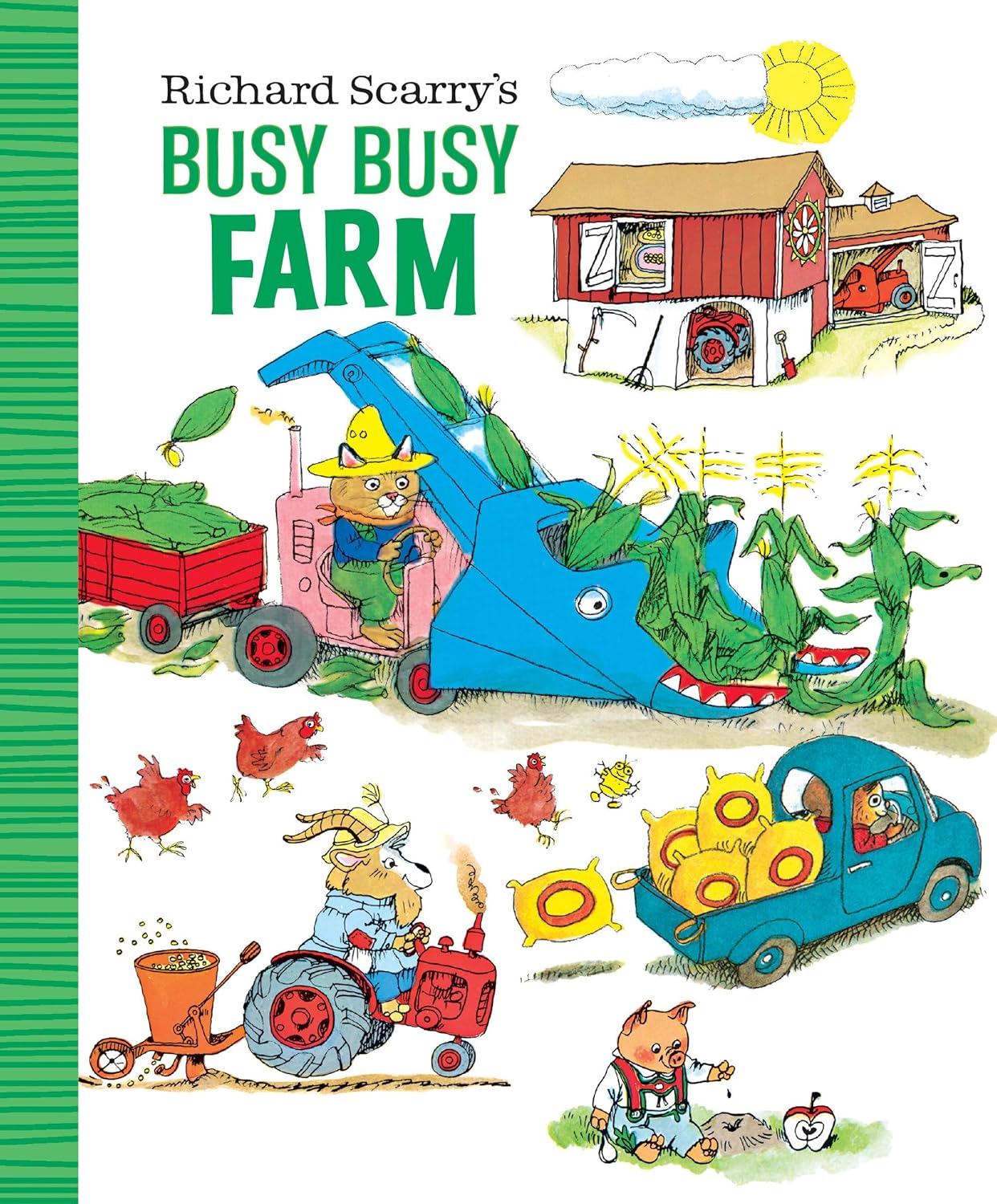 Richard Scarry's Busy Busy Farm Board Book