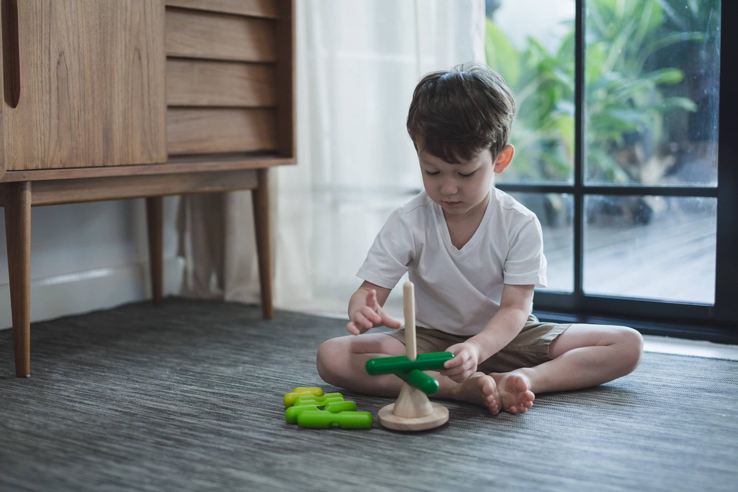 Wooden Stacking Tree by PlanToys