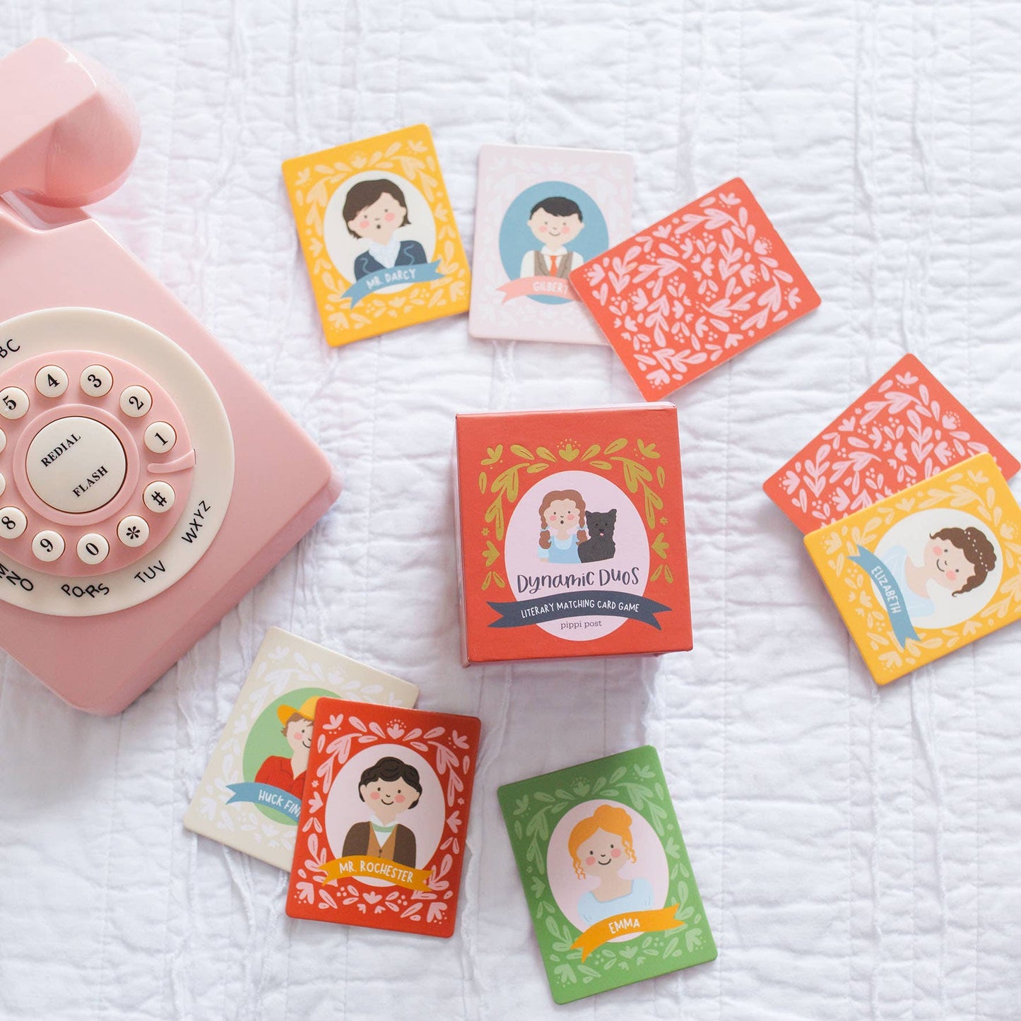 Dynamic Duos Literary Matching Memory Card Game