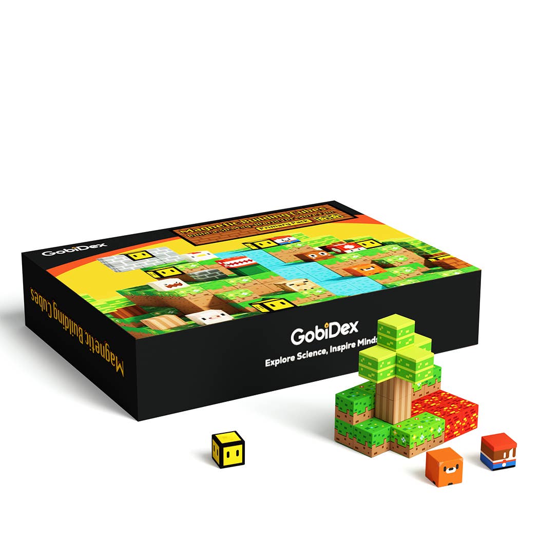 Lumberjack Magnetic Building Blocks - 48 Piece Set