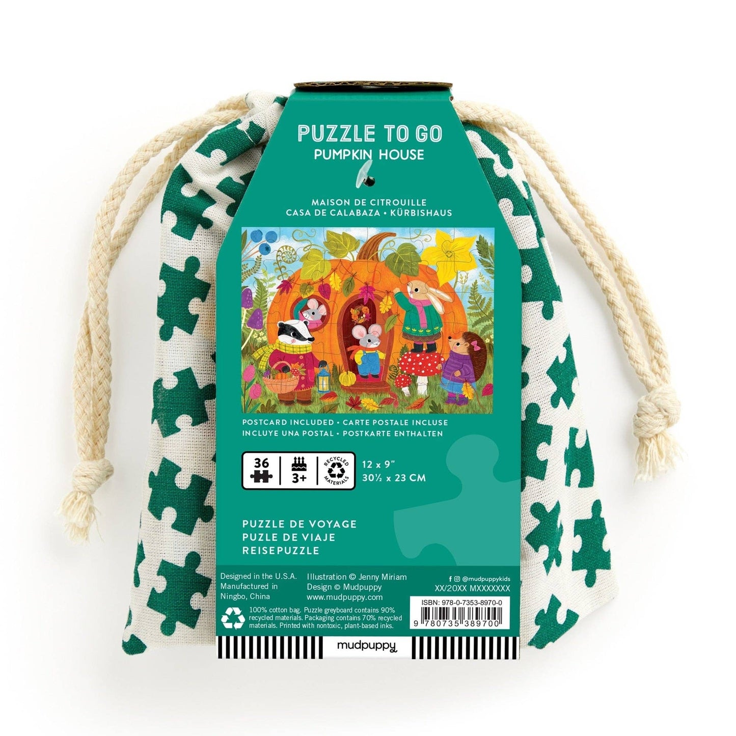 Pumpkin House Puzzle to Go