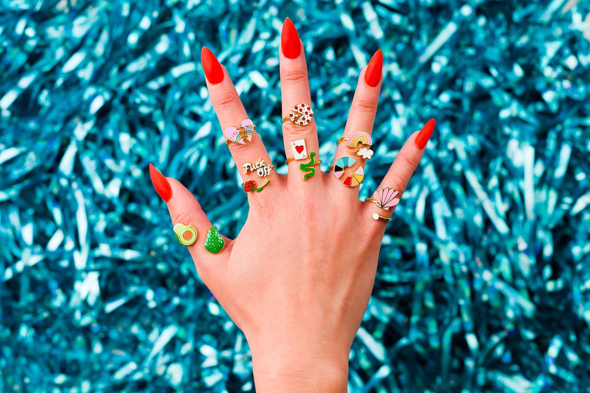 Fruits Adjustable Ring - Yellow Owl Workshop